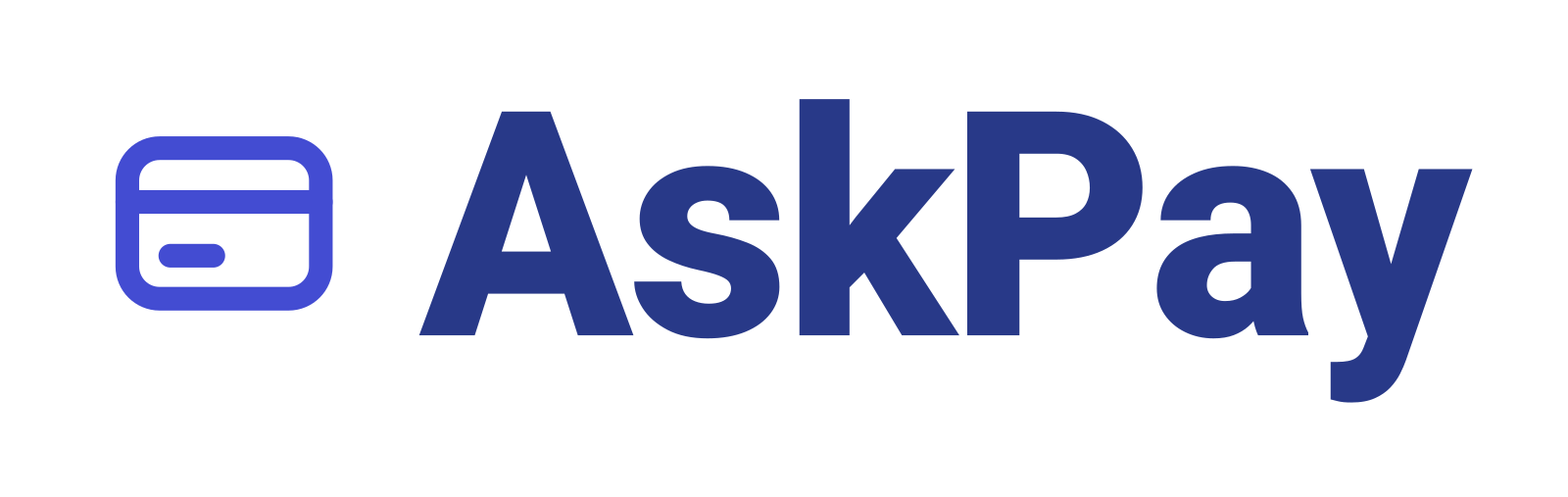 לוגו AskPay — רקע לבן